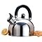 Welco 2.5 Quart Whistling Tea Kettle With Drop Down Handle