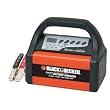 Black & Decker VEC1089ABD Smart Battery Charger with 15 Amp,10 Amp and 2 Amp Continuous Charge Rates