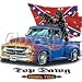 Top Dawg Rebel Yell Adult T-Shirt