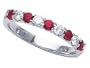 0.60 cttw Karina B(tm) Genuine Ruby Band LIFETIME WARRANTY