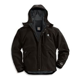 Carhartt Mens Jacket Waterproof Breathable Jacket 2XLT Dk Brown - J162 by Carhartt