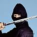 AWMA Ninja Hood Mask Black