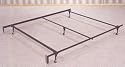 Queen Size 5 Legs Bed Frame/Rail w/Glides for Headboard only
