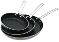 Farberware Nonstick Aluminum 3-Piece Set, Silver