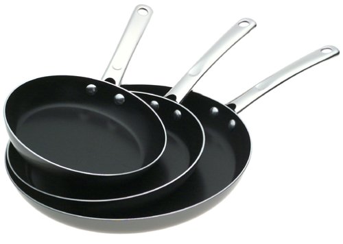 Farberware Nonstick Aluminum 3-Piece Set, Silver