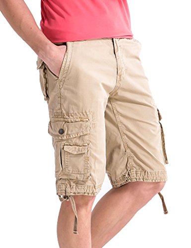 lightweight cotton cargo shorts