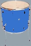 Predator 16x16x16 Lug Floor Tom - Avalon Blue