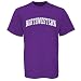 NCAA Northwestern Wildcats Purple Arched Logo T-shirt