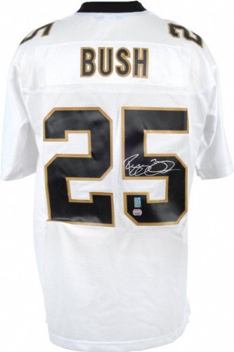 Reggie Bush New Orleans Saints Autographed Reebok EQT Jersey