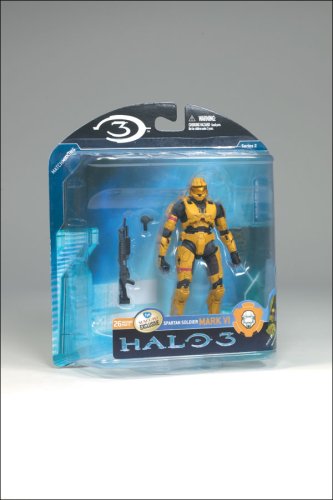 Mcfarlane Halo 3 Series 2 Gold Spartan FYE Suncoast Exclusive Figure