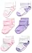 Hanes Baby Girls' Toddler 6-Pack Turncuff Socks