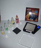 Ultimate Silver & Gold Testing Kit! Nitric Acid Test Solutions, Stone, and Jewelry Scale!