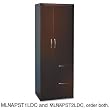 Aberdeen Personal Storage Tower, Box 1 Of 2, 24w x 24d x 64-3/4h, Chocolate