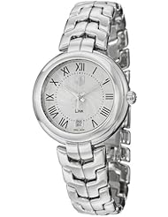 Tag Heuer Link Silver Guilloche Dial Stainless Steel Ladies Watch WAT1314.BA0956