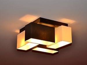 Deckenlampe Deckenleuchte Lampe Leuchte 4 flammig TOP Design Merano