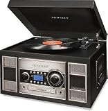 Crosley Radio CR2413A-BK Memory Master II CD Recorder/USB (Black)