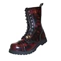Boots & Braces Stiefel 10-Loch Rangers Burgundy Rot