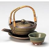 京型そば釉 土瓶むし　【四日市ばん古焼 土瓶・急須・茶華】