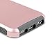 iPhone 5 Case,iPhone 5S Case,BENTOBEN 2 Piece Hard PC Shell iPhone 5 Casess Rugged Soft TPU Bumper Hybrid Dual Layer Shockproof Cover for Apple iPhone 5 5S, Rose Gold/Grey
