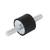 uxcell　　ゴム除振マウント　20 x 15mm　ゴム　振動低減　ダブルスタッド