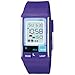 Casio Women's LDF52-6A Purple Resin Quartz Watch with Blue Dial