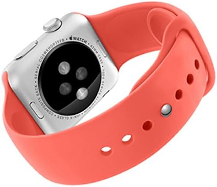 MXtechnic Latest Strap Bracelet Band Silicone Fitness Replacement for Apple Watch 38mm