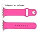 Auskic Apple Watch Band, [8 Color] Soft Silicone Replacement Wrist Band iWatch Wrist Strap for Apple Watch / Watch Sport / iWatch Band for 42mm Apple Watch Models (Not Fit Apple Watch 38mm)