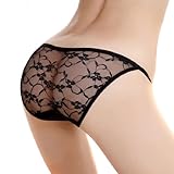 OMO 3pc/set (BLK/PNK/Nude)Lace with butterfly Lined Sexy Underwear Panty ,FWU005