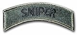 Subdued SNIPER Military Tab Uniform Patch