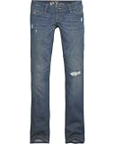 BULLHEAD Venice Skinny Medium Blue Destroyed