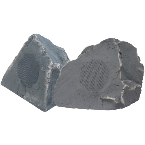 TIC CORPORATION TFS0 SL 5.25, 75-WATT OUTDOOR ROCK SPEAKERS (SLATE)-TICTFS0SL