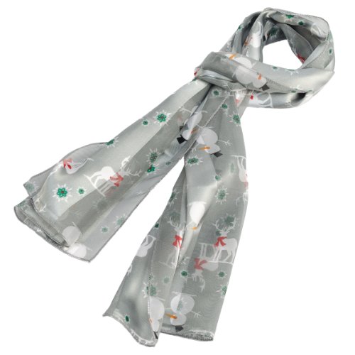 Purple Box Jewelry Christmas Scarf