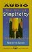 The ART OF SIMPLICITY CASSETTE