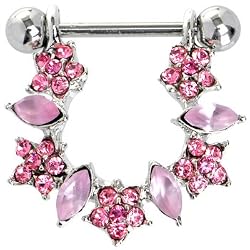 Pink Gem Blossoming Beauty Nipple Shield