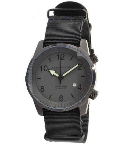 Android Octopuz Charcoal Quartz Sport Watch AD377BKK