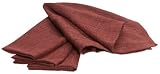  : DII Two-Tone Set of 4 Napkins, Pinot Noir
