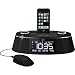 iLuv Vibe Plus Bed Shaker Dual Alarm Clock Dock for iPhone and iPod, (Black)