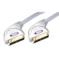 SLx Gold 1.5m Scart to Scart Interconnect