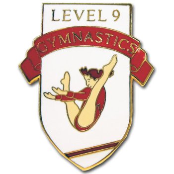 Buy Ladies Level 9 Gymnastics Pin.