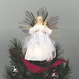 Illuminated Angel Tree Top (4980-73)