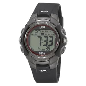 Timex Timex 1440 Sports Digital Full Size Black/Red
