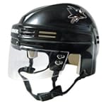 San Jose Sharks NHL Authentic Mini Hockey Helmet from Bauer