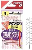 オーナー針 道産子チカピンクスキン10本 鈎6/ハリス1.5 C-973