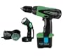 Hitachi DS18DVB 18-Volt Ni-Cad 3/8-Inch Cordless Drill/Driver Kit