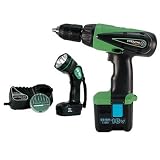 Hitachi DS18DVB 18-Volt Ni-Cad 3/8-Inch Cordless Drill/Driver Kit