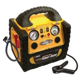 Wagan 400-Watt Power Dome Jumpstarter with Built-In Air Compressor and LED Utility Light