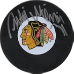 Antti Niemi Autographed/Hand Signed Blackhawks Hockey Puck