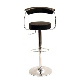 Black 2pk Pearson Adjustable Bar Stool 