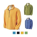 Devon & Jones - Wintercept Fleece Unisex Quarter-Zip Jacket (D775)