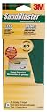 3M SandBlaster 11060 Paint Stripping Sandpaper Sheets, 60-Grit